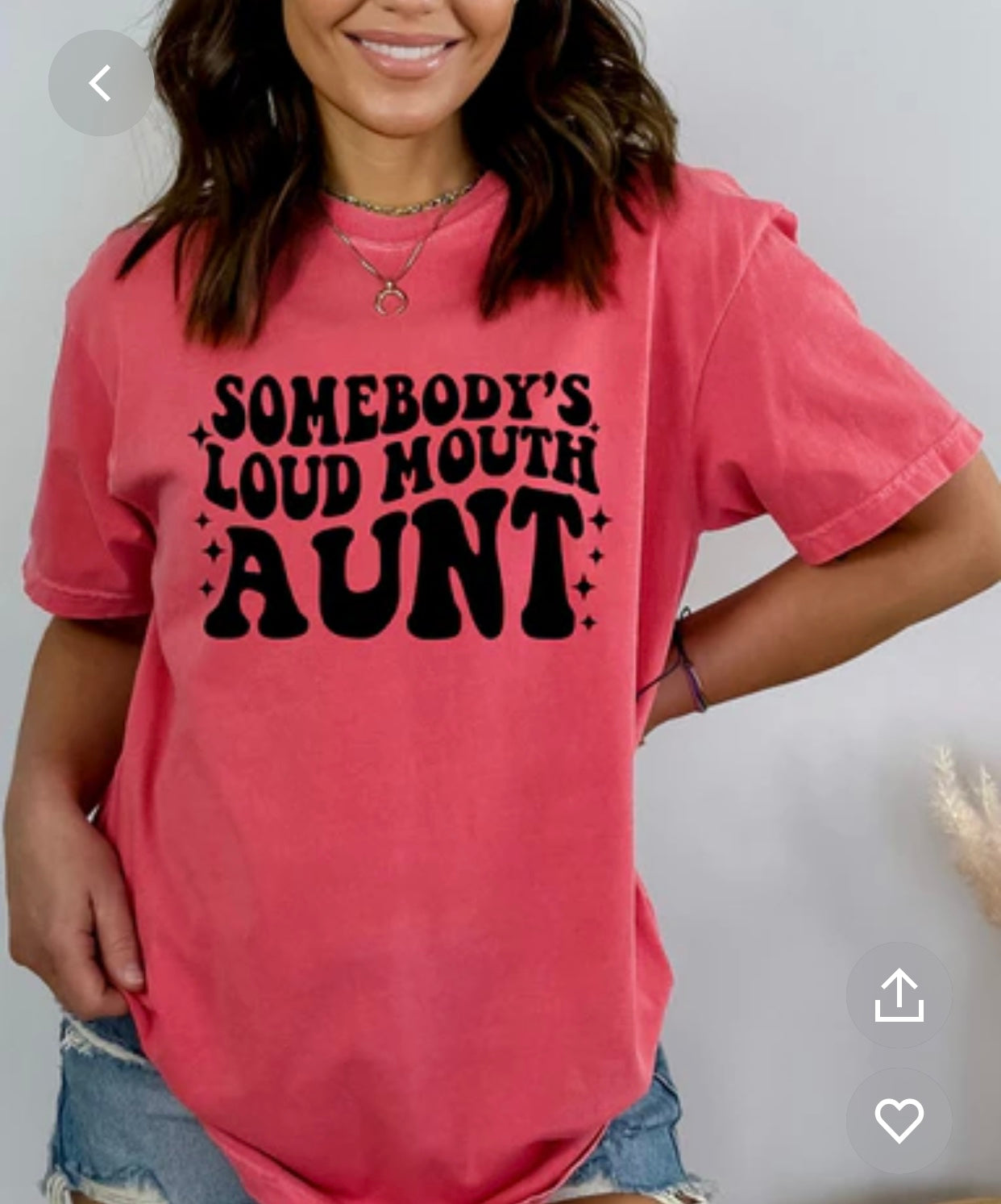 Loud Mouth Auntie Tee Preorder