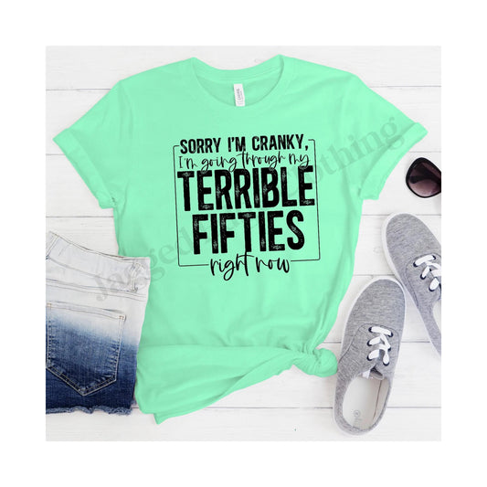Pre Order Terrible Fifties
