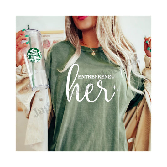 Pre Order Entrepreneu Her PUFF PRINT