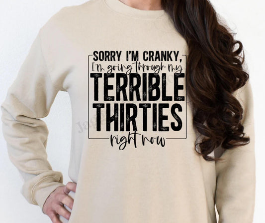 Pre Order Sorry I'm Cranky