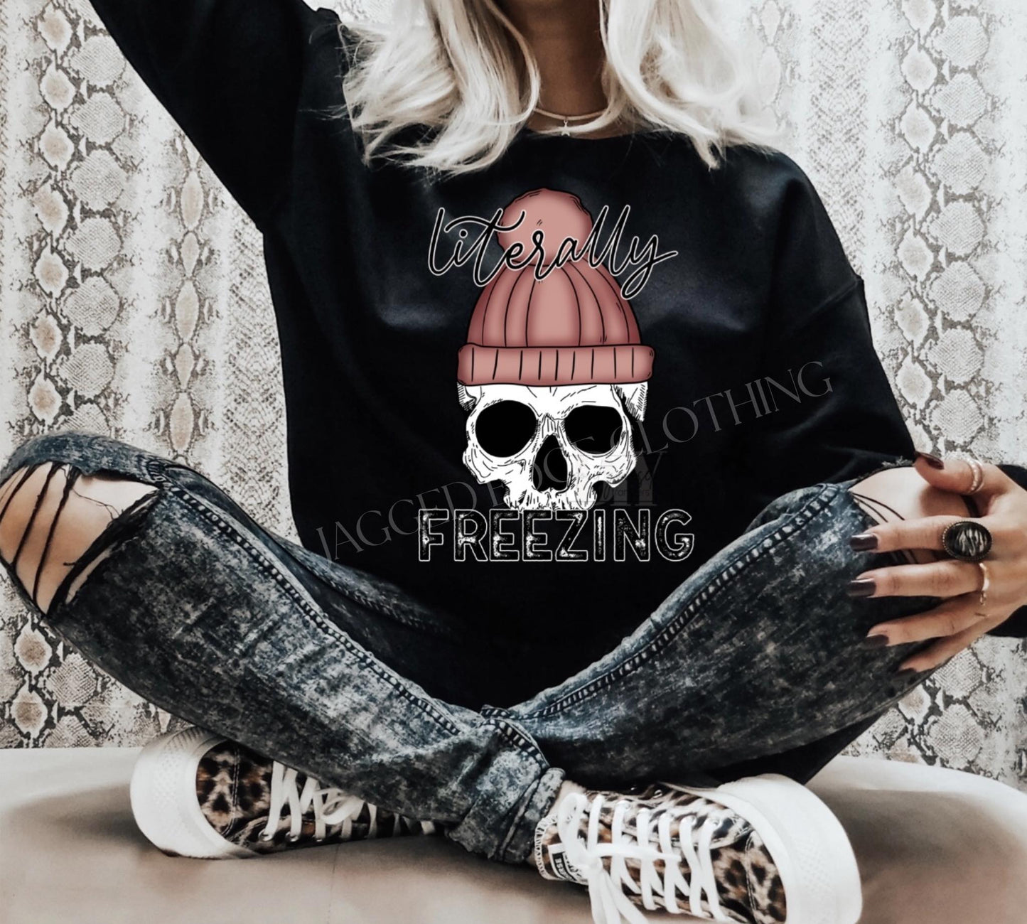 Pre Order Skull with Beanie
