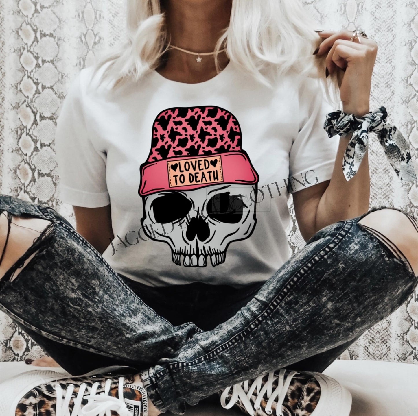 Pre Order Skull with Beanie